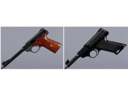 Two Browning Semi-Automatic Pistols
