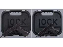 Two Glock Gen 3 Semi-Automatic Pistols with Cases