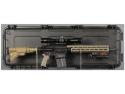 H&K MR762A1 Long Range Package III Rifle with Scope and Case