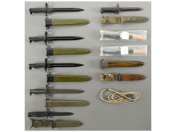 Group of Eight Bayonets