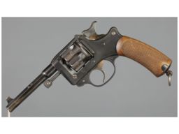 Pre-World War I French MAS Model 1892 Double Action Revolver