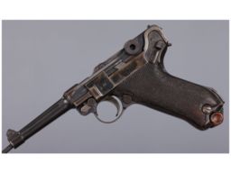 World War I Erfurt "1918" Dated Luger Semi-Automatic Pistol