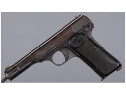 WWII German Occupation FN Model 1910 Semi-Automatic Pistol