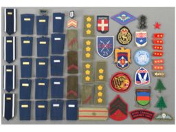 Large Group of Foreign Military Patches and Chevrons