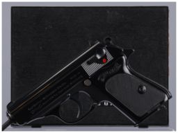 Walther/Interarms PPK Semi-Automatic Pistol with Case