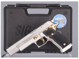 Sig Sauer P226 S X-Six Scandic Semi-Automatic Pistol with Case