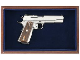 Engraved Smith & Wesson Model SW1911 100th Anniversary Pistol