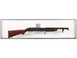 Inland Model M37 Slide Action Shotgun with Box