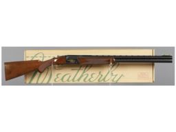 Engraved and Gold Inlaid Weatherby Orion D'Italia Model Shotgun
