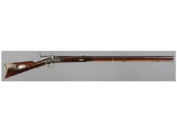 American Half Stock Percussion Heavy Barrel Rifle