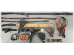 Group of Assorted Firearm Leather Goods