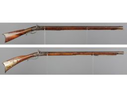 Two American Percussion Rifles