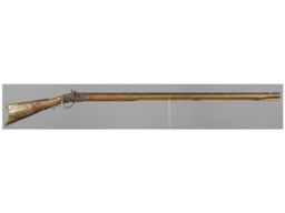 American Fullstock Percussion Smoothbore Long Gun
