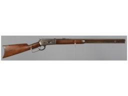 Antique Winchester Model 1886 Lever Action Rifle