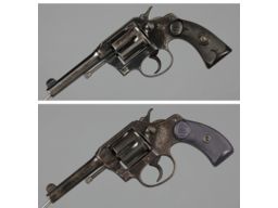 Two Colt Double Action Revolvers 