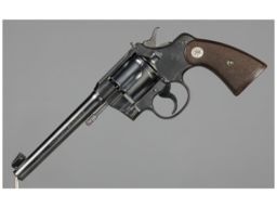 Colt Officer's Model Target Double Action Revolver