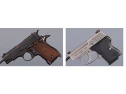 Two American Semi-Automatic Pocket Pistols