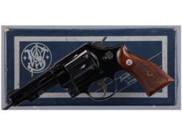 Smith & Wesson Model 58 Double Action Revolver with Box