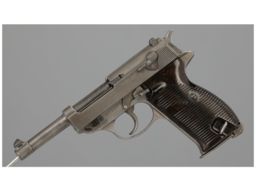 WWII German Mauser "byf/43" Code P.38 Semi-Automatic Pistol