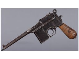 Chinese Broomhandle Semi-Automatic Pistol