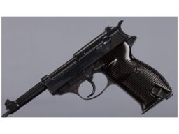 World War II Walther P.38 Semi-Automatic Pistol with Holster 