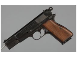 WWII German Occupation Fabrique Nationale Model 1935 Pistol