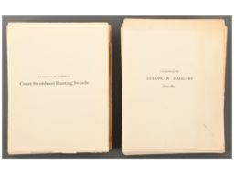 Two Metropolitan Museum of Art Edged Weapons Catalogs