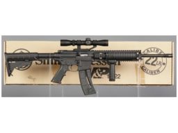 Smith & Wesson M&P15-22 Semi-Automatic Rifle with Leupold Scope
