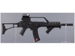 Ruger Model 10/22 Semi-Automatic Rifle with Scope and Red Dot