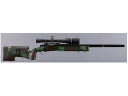 Upgraded Remington 700 Bolt Action Rifle with Scope