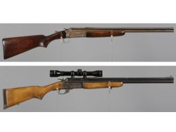 Two Savage Model 24 Over/Under Combination Guns