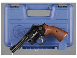 Smith & Wesson Model 48-7 Double Action Revolver with Case
