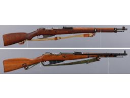 Two Mosin-Nagant Pattern Bolt Action Rifles