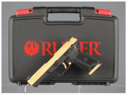 Ruger Model 57 Semi-Automatic Pistol with Case