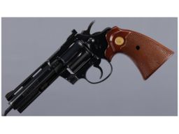 German Proofed Colt Diamondback Double Action Revolver