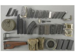 Large Group of Firearm Magazines and Accessories