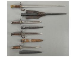 Four Bayonets with Sheaths