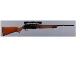 Belgian Browning BAR Semi-Automatic Rifle with Scope