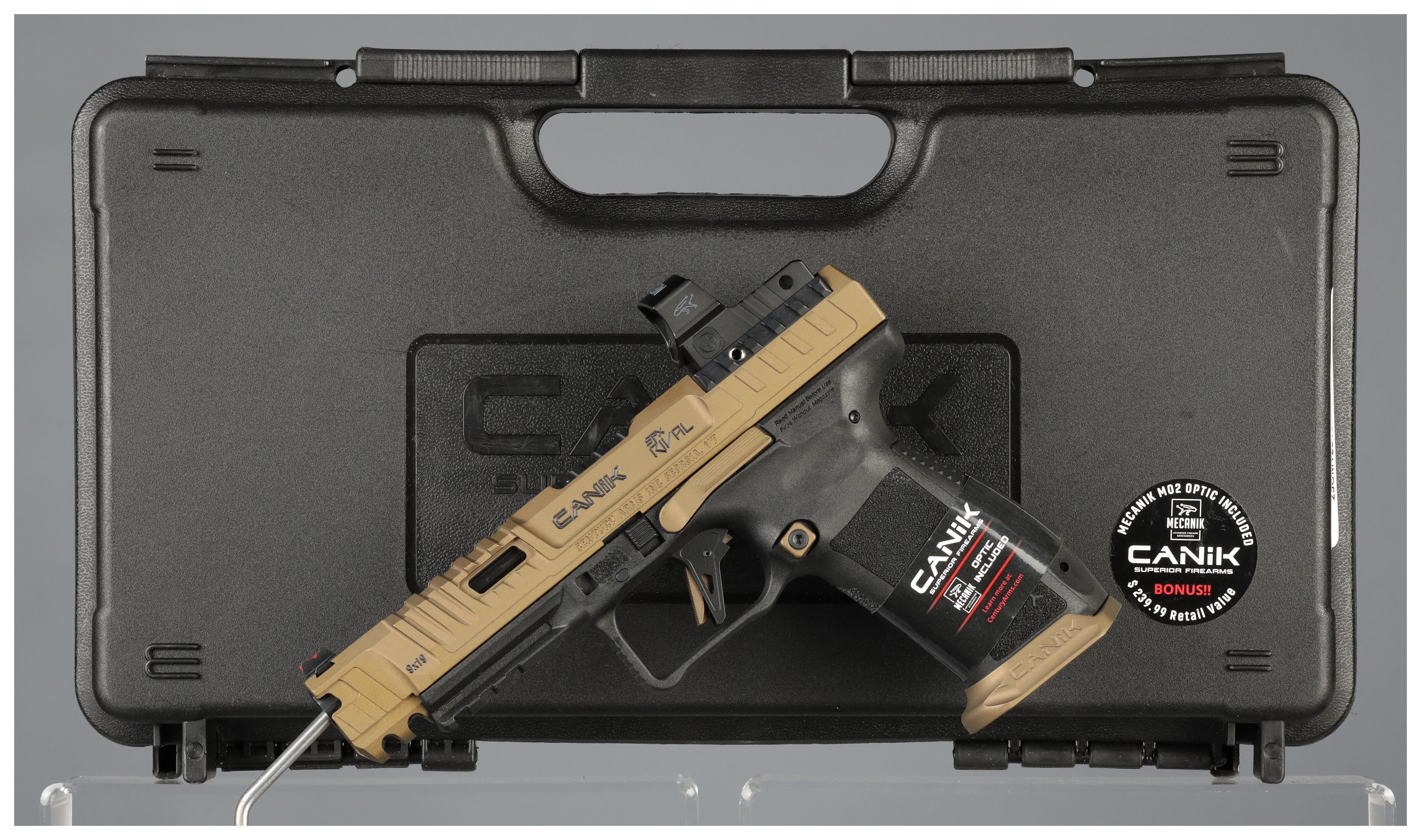 Kanik Rival Canik SFX Rival Semi-Automatic Pistol with Case | Rock Island Auction