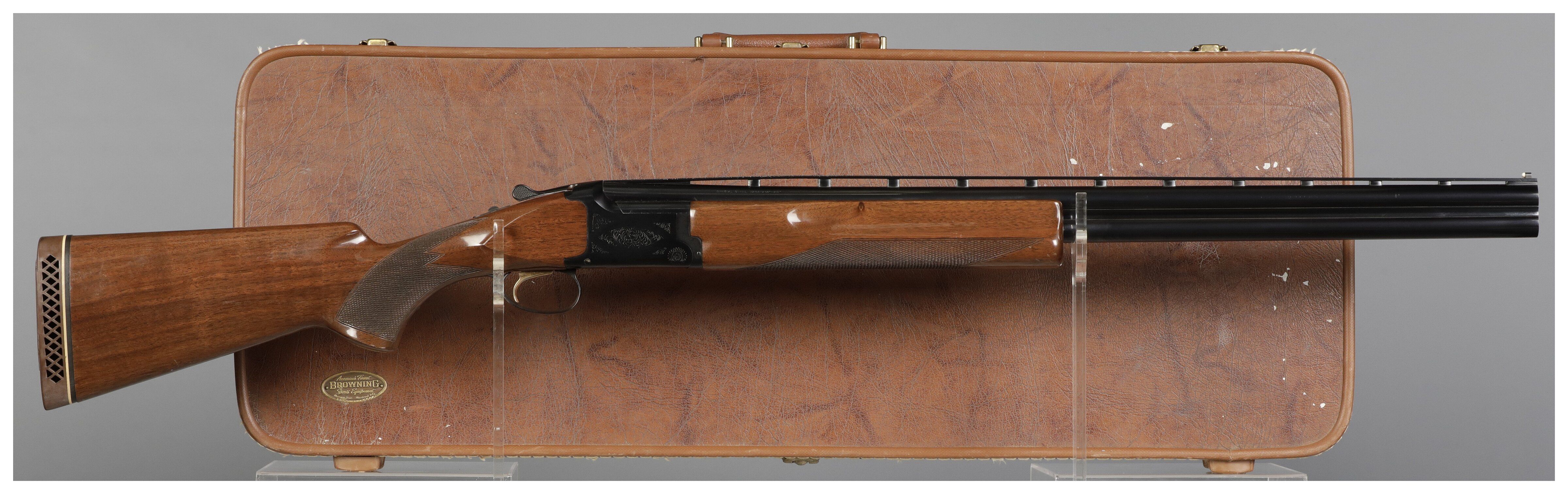Engraved Browning Citori Over/Under Shotgun Four Barrel Set | Rock ...