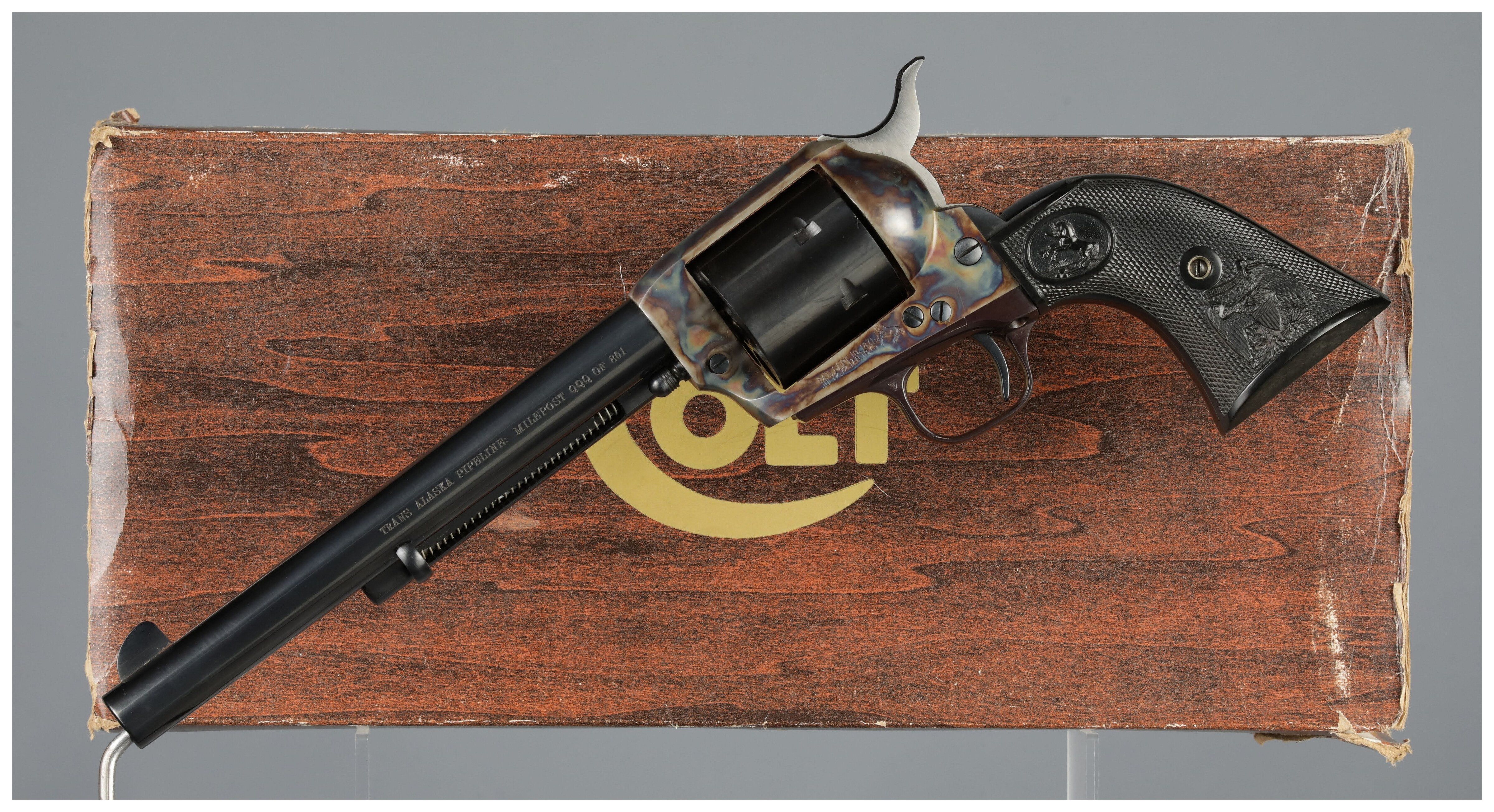 Colt Factory Archive Example Trans Alaska Pipeline Revolver | Rock ...