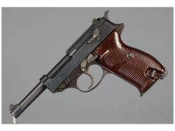 World War II Walther "ac/45" Code P.38 Semi-Automatic Pistol