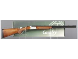 Factory Engraved KOFS Cavalry SxE Over/Under Shotgun with Box