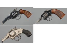 Three Harrington & Richardson Double Action Revolvers