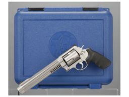 Smith & Wesson Model 500 Double Action Revolver with Case
