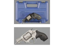 Two Smith & Wesson Double Action Revolvers