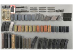 Group of Firearm Magazines, Parts, and Accessories
