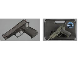 Two Sig Sauer Semi-Automatic Pistols