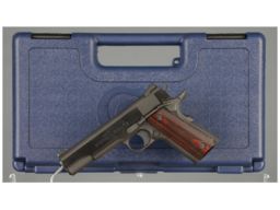Colt Government Model Semi-Automatic Pistol with Case