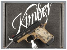 Kimber Special Edition Micro 9 Hero Semi-Automatic Pistol with B